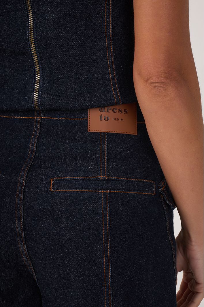 Short Jeans Alfaiataria Confort