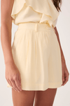Short Crepe Bolso Faca