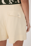 Short Linho Detalhe Bolsos