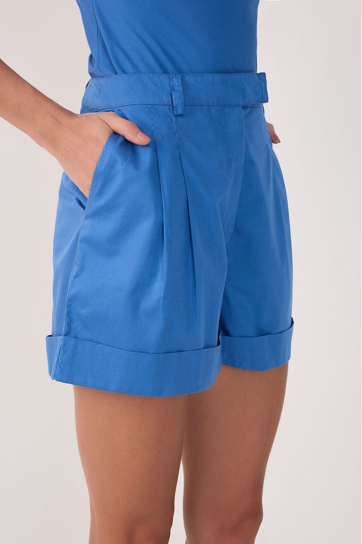 Short Alfaiataria Pregas