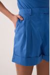 Short Alfaiataria Pregas