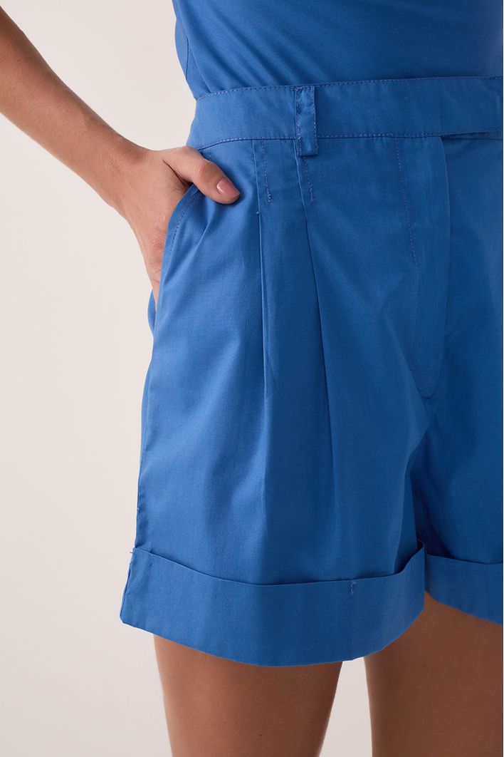 Short Alfaiataria Pregas