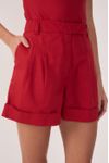 Short Alfaiataria Pregas