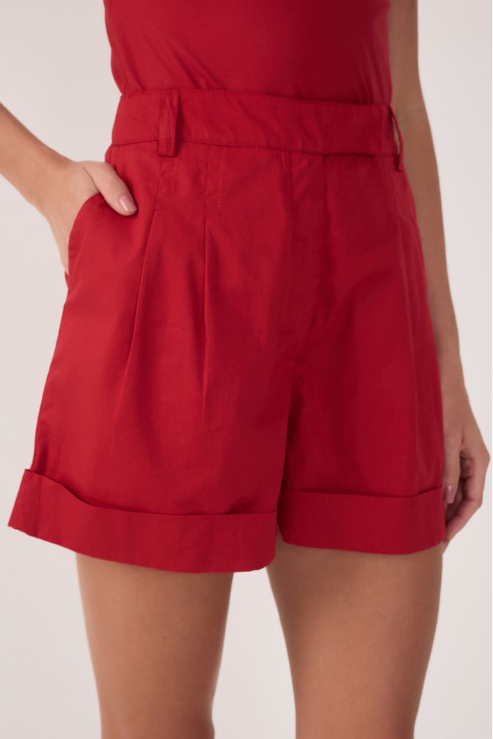 Short Alfaiataria Pregas