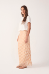 Saia Cropped Tule Estampa Mosaico