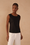 Blusa Linho Retinha Amarração
