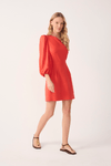 Vestido Linho Um Ombro Só