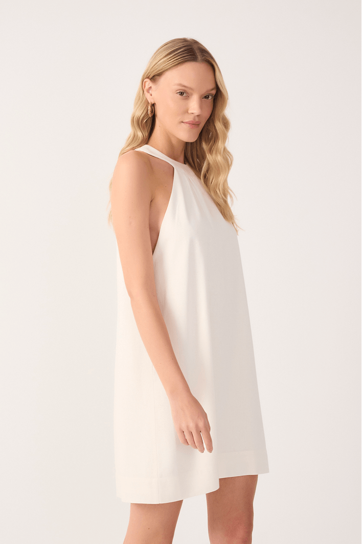 Vestido Curto Linho