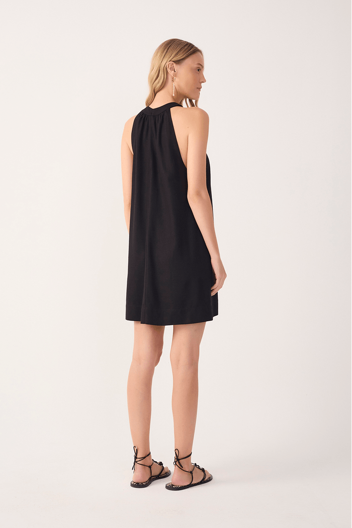 Vestido Curto Linho