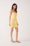 Vestido Curto Estampa Clareza