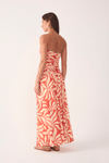Vestido Cropped Tule Estampa Dança Solar
