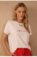 T-shirt Bordado Elementos