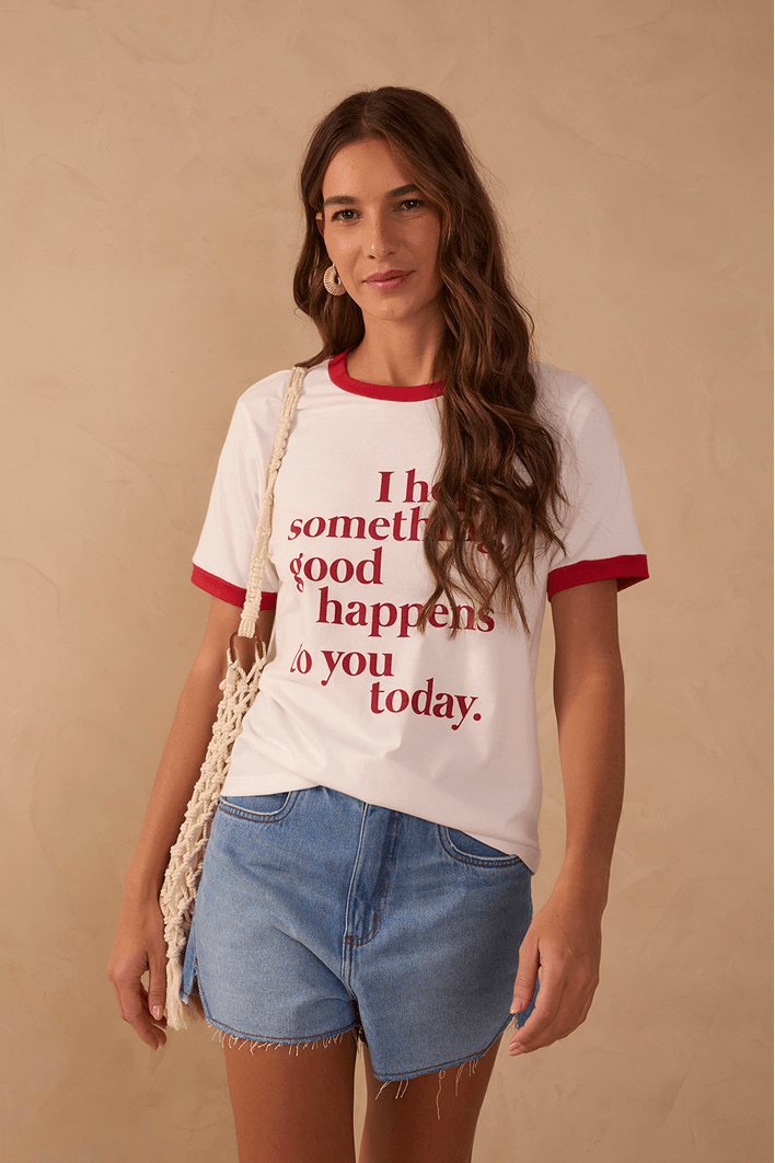 T-shirt Silk Something Good