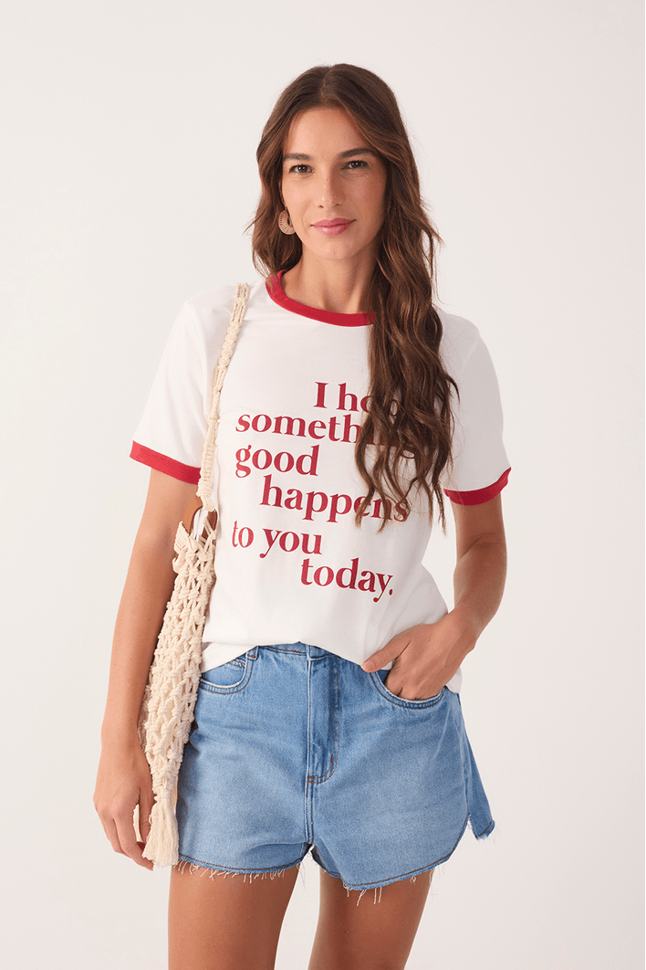 T-shirt Silk Something Good