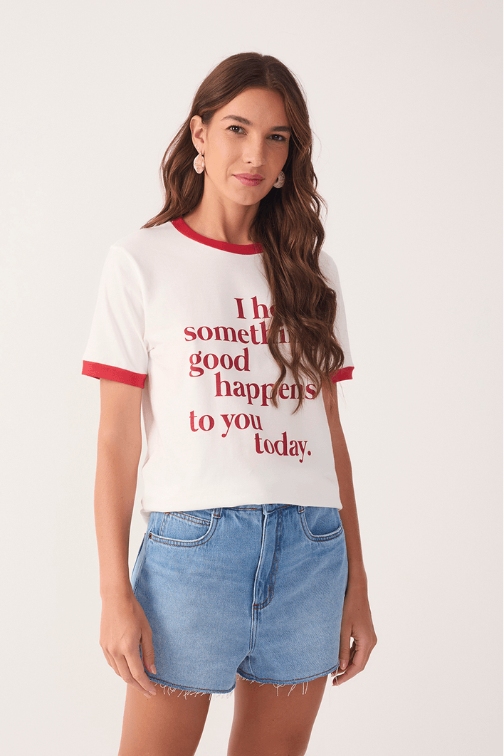T-shirt Silk Something Good