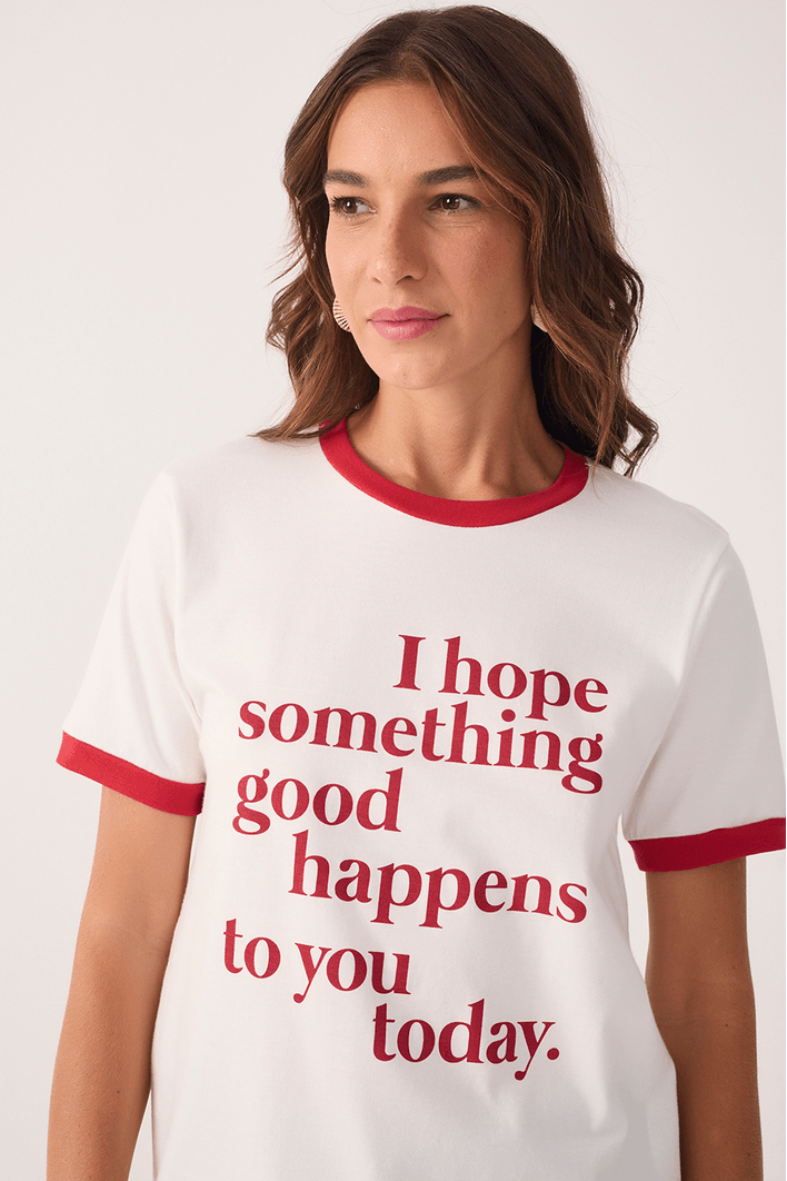 T-shirt Silk Something Good