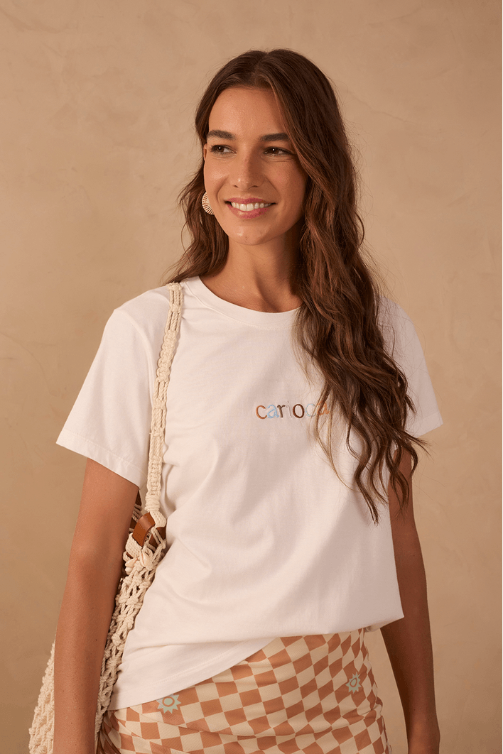 T-shirt Bordado Carioca