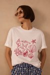T-shirt Bordado Conchas