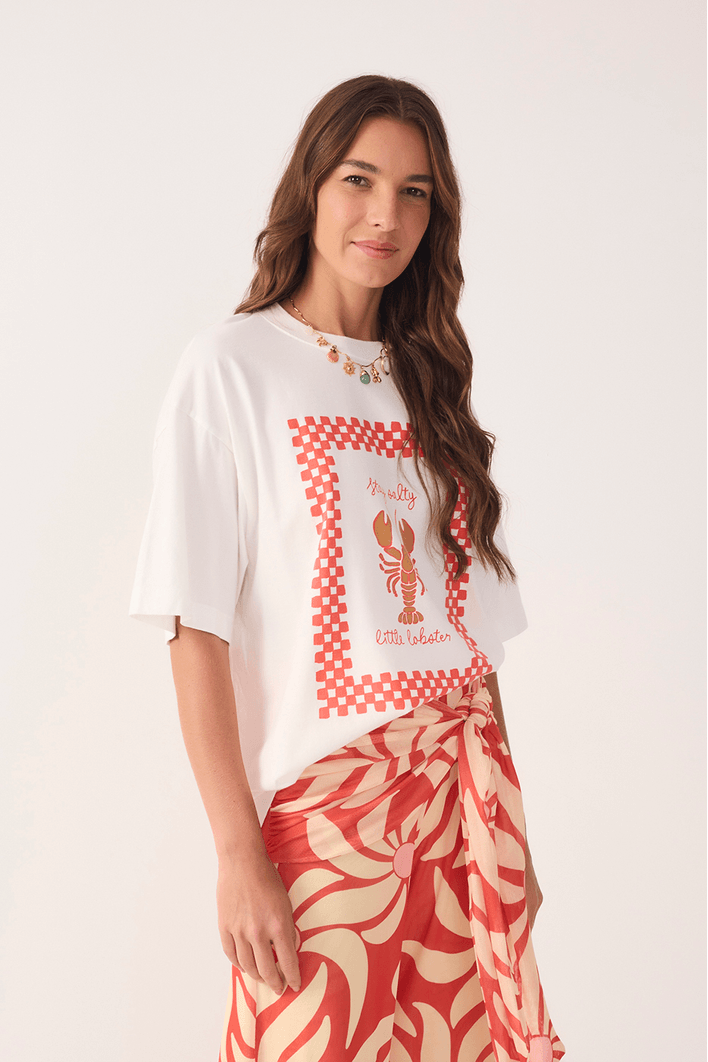 T-shirt Silk Lobster