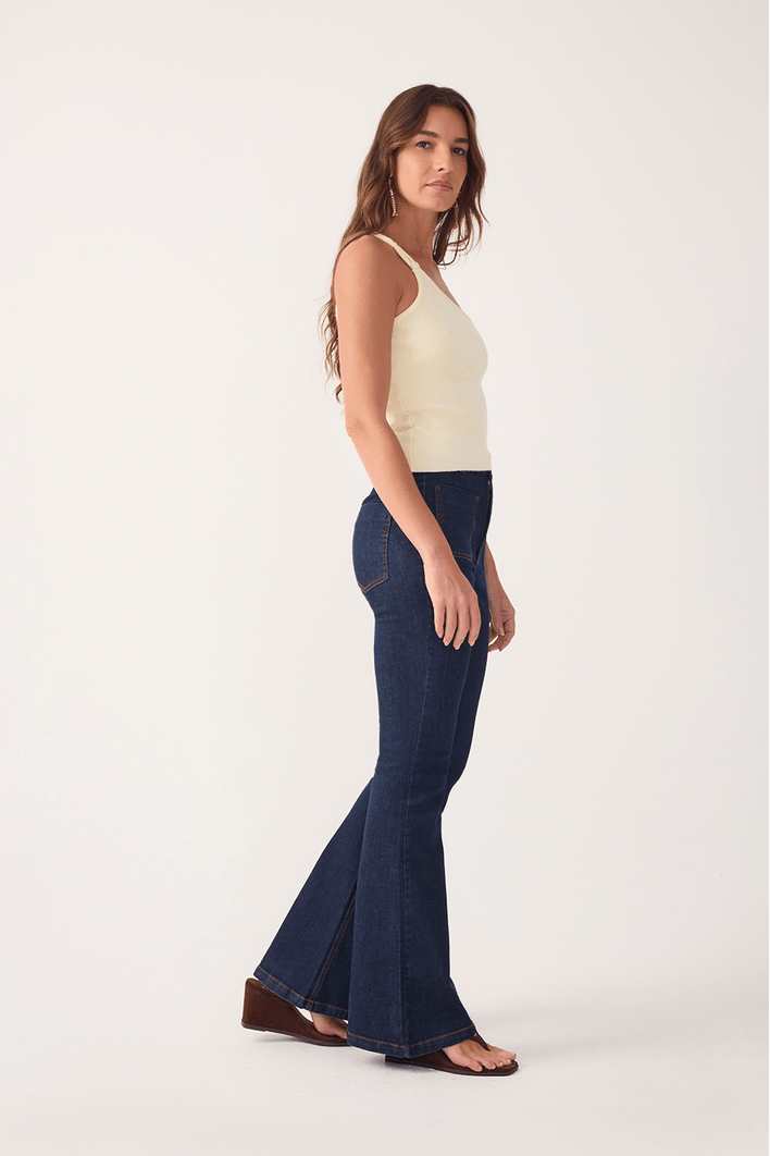 Calça Jeans Vintage Bolsos
