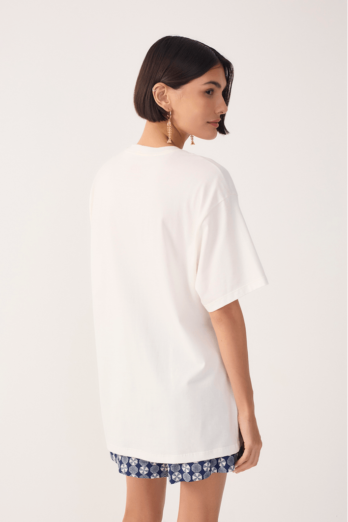 T-shirt Bordado Conchas