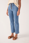 Calça Jeans Botões