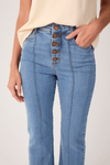 Calça Jeans Botões