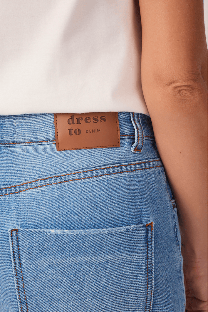 Short Jeans Boyfriend Blue