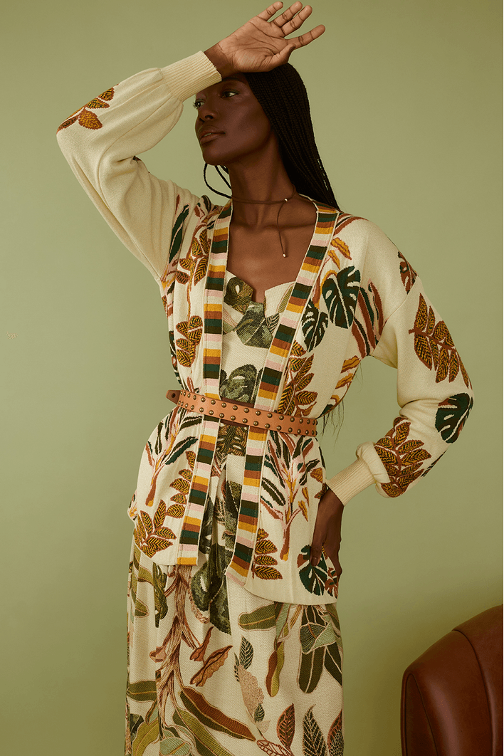 Kimono Tricot Forest