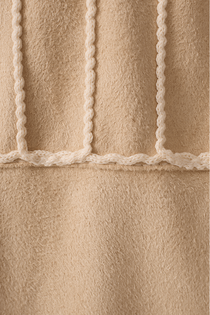 Camisa Malha Suede Com Bordado