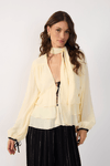 Blusa Ggt Babado Barra