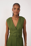 Blusa Pregas Barra