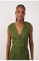 Blusa Pregas Barra