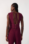 Blusa Pregas Barra
