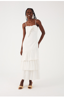 Vestido Babados Algodão