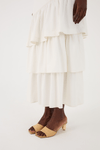 Vestido Babados Algodão