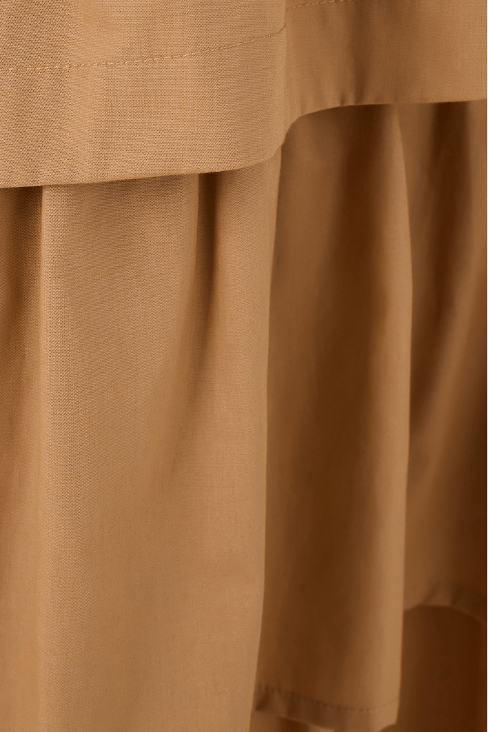 Vestido Babados Algodão