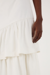 Vestido Babados Algodão