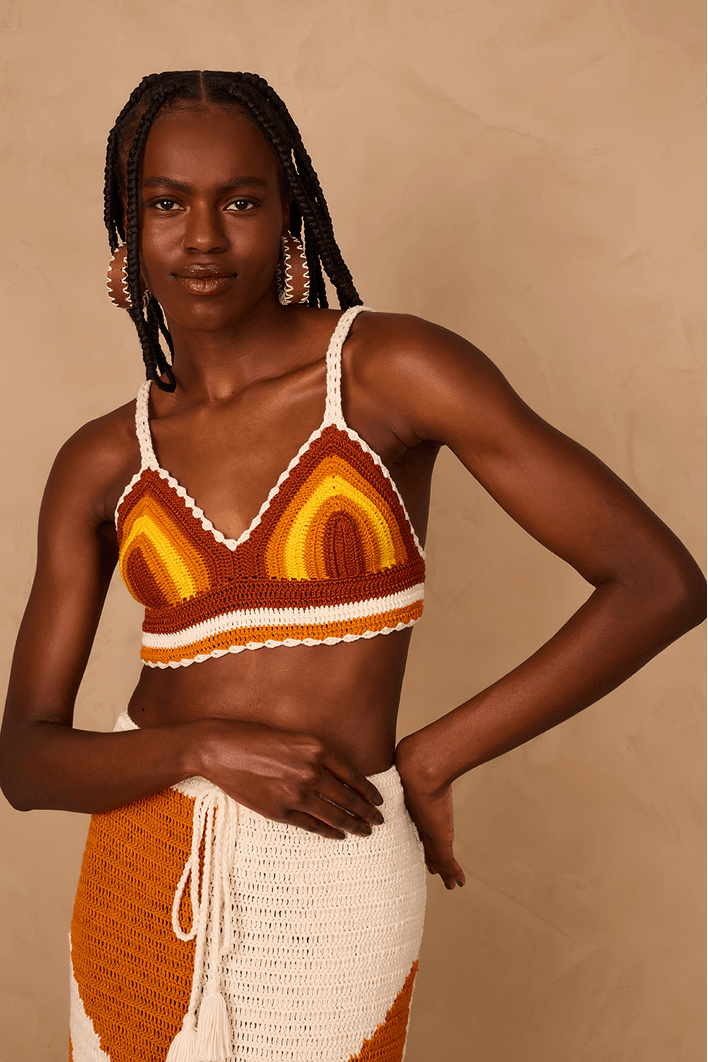 Top Crochet Sunset