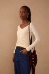 Blusa Transpasse Malha Crepe