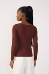 Blusa Transpasse Malha Crepe