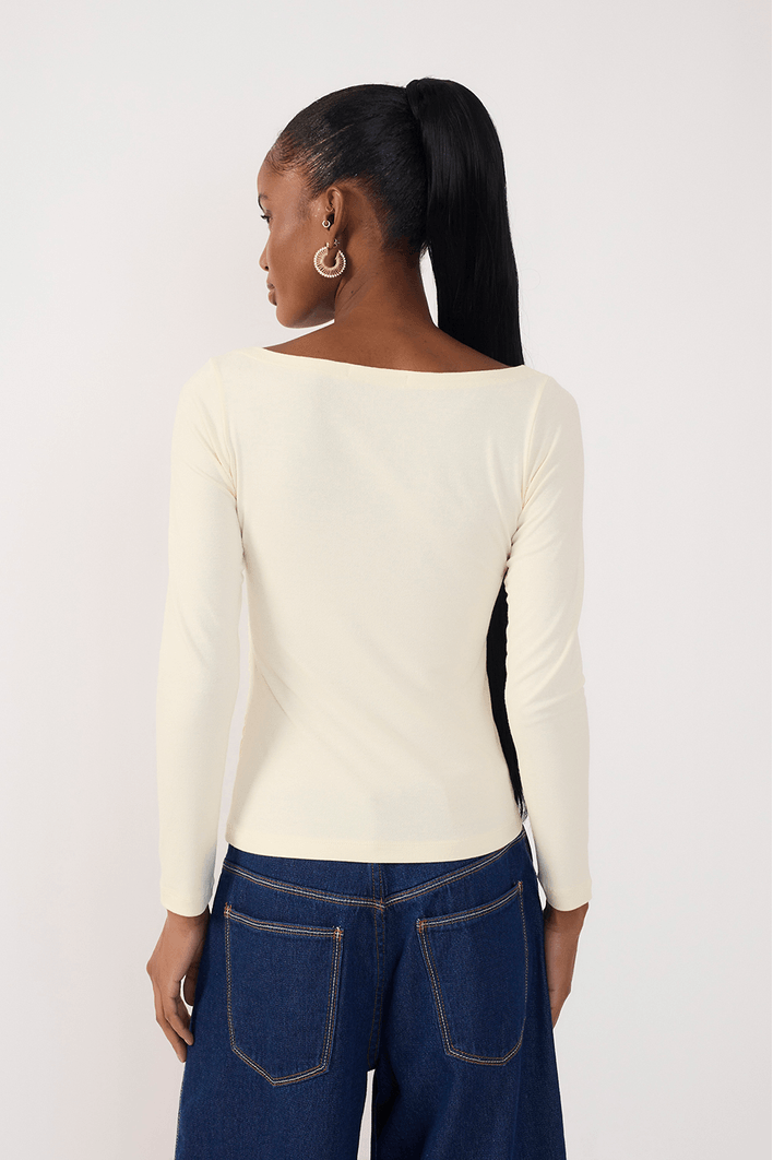 Blusa Transpasse Malha Crepe