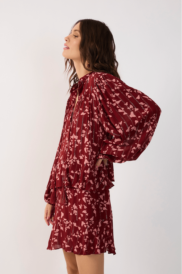 Vestido Lurex Est Cora