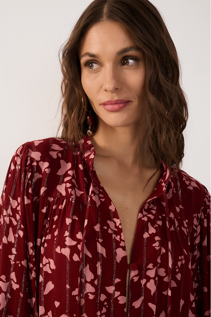 Vestido Lurex Est Cora