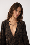 Vestido Pala Longo Crepe Est Charme