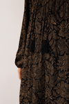 Vestido Pala Longo Crepe Est Charme