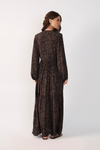 Vestido Pala Longo Crepe Est Charme