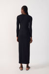 Vestido Canelado Com Fivela