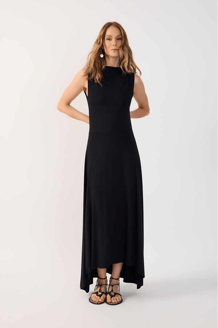 Vestido Recortes Modal
