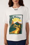 T-shirt Silk Brasil